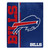 Buffalo Bills Blanket 50x60 Raschel Restructure Design