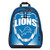 Detroit Lions Backpack Lightning Style