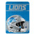 Detroit Lions Blanket 46x60 Micro Raschel Run Design Rolled