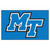 Middle Tennessee State University - Middle Tennessee Blue Raiders Ulti-Mat "Italic MT" Logo Blue