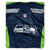 Seattle Seahawks Blanket 50x60 Raschel Jersey Design