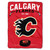 Calgary Flames Blanket 60x80 Raschel Inspired Design