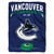 Vancouver Canucks Blanket 60x80 Raschel Inspired Design