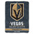 Vegas Golden Knights Blanket 46x60 Micro Raschel Break Away Design Rolled