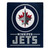 Winnipeg Jets Blanket 50x60 Raschel Interference Design