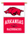 Arkansas Razorbacks 2-Sided 28" X 40" Banner W/ Pole Sleeve