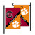 Clemson - S. Carolina 2-Sided Garden Flag - Rivalry House Divided