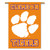 Clemson Tigers 2-Sided 28" X 40" Banner W/ Pole Sleeve