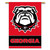 Georgia Bulldogs 2-Sided 28" X 40" Banner W/ Pole Sleeve