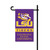 LSU Tigers Mini Garden Flag w/ Pole