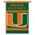 Miami Hurricanes 2-Sided 28" X 40" Banner W/ Pole Sleeve