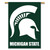 Michigan State Spartans 2-Sided 28" X 40" Banner W/ Pole Sleeve