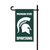 Michigan State Spartans Mini Garden Flag w/ Pole