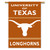 Texas Longhorns 2-Sided 28" X 40" Banner W/ Pole Sleeve