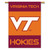 Virginia Tech Hokies 2-Sided 28" X 40" Banner W/ Pole Sleeve