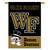 Wake Forest 2-Sided 28" X 40" Banner W/ Pole Sleeve