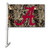 Alabama Crimson Tide Car Flag - Realtree Camo Background