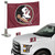 Florida State Seminoles Ambassador 4" x 6" Car Flag Set of 2