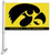Iowa Hawkeyes   Car Flag