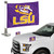 LSU Tigers Ambassador 4" x 6" Car Flag Set of 2
