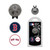 Boston Red Sox Cap Clip With 2 Golf Ball Markers