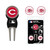 Cincinnati Reds Divot Tool Pack With 3 Golf Ball Markers