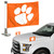 Clemson Tigers Ambassador Flags "Paw Print" Primary Logo 4 in. x 6 in. Set of 2