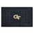 Georgia Tech - Georgia Tech Yellow Jackets Medallion Door Mat Interlocking GT Primary Logo Black