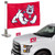 Fresno St. Bulldogs Ambassador Flags "Bulldog" Logo 4 in. x 6 in. Set of 2