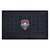 University of New Mexico - New Mexico Lobos Medallion Door Mat "Wolf Head & LOBOS" Logo Black