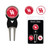 Houston  Divot Tool Pack With 3 Golf Ball Markers