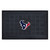 Houston Texans Medallion Door Mat Texans Primary Logo Black