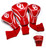 Oklahoma Sooners 3 Pack Contour Head Covers