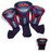 Ole Miss Rebels 3 Pack Contour Head Covers
