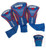 Southern Methodist 3 Pack Contour Head Covers
