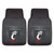 University of Cincinnati - Cincinnati Bearcats 2-pc Vinyl Car Mat Set Claw C Primary Logo Black