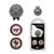 Virginia Tech Hokies Cap Clip With 2 Golf Ball Markers