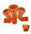 Cleveland Browns 3 Pack Contour Head Covers