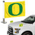 Oregon Ducks Ambassador Flags "O" Primary Logo 4 in. x 6 in. Set of 2
