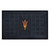 Arizona State University - Arizona State Sun Devils Medallion Door Mat "Pitchfork" Logo Black