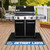 Detroit Lions Grill Mat "Lion" Logo & "Detroit Lions" Wordmark Blue