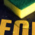 New Orleans Saints Grill Mat Fleur-de-lis Primary Logo and Wordmark Black