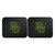 Baylor University - Baylor Bears 2 Utility Mats Interlocking BU Primary Logo Black