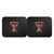 Texas Tech University - Texas Tech Red Raiders 2 Utility Mats Double T Primary Logo Black