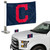 Cleveland Indians Ambassador Flags "Block C" Primary Logo 4 in. x 6 in. Set of 2
