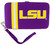 LSU Tigers Shell Wristlet