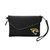 Jacksonville Jaguars Purse Pebble Fold Over Crossbody Black