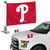 Philadelphia Phillies Ambassador Flags "P" Alternate Logo 4 in. x 6 in. Set of 2