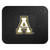 Appalachian State University - Appalachian State Mountaineers Utility Mat "A & Mountaineers" Logo Black