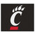 University of Cincinnati - Cincinnati Bearcats Tailgater Mat Claw C Primary Logo Black